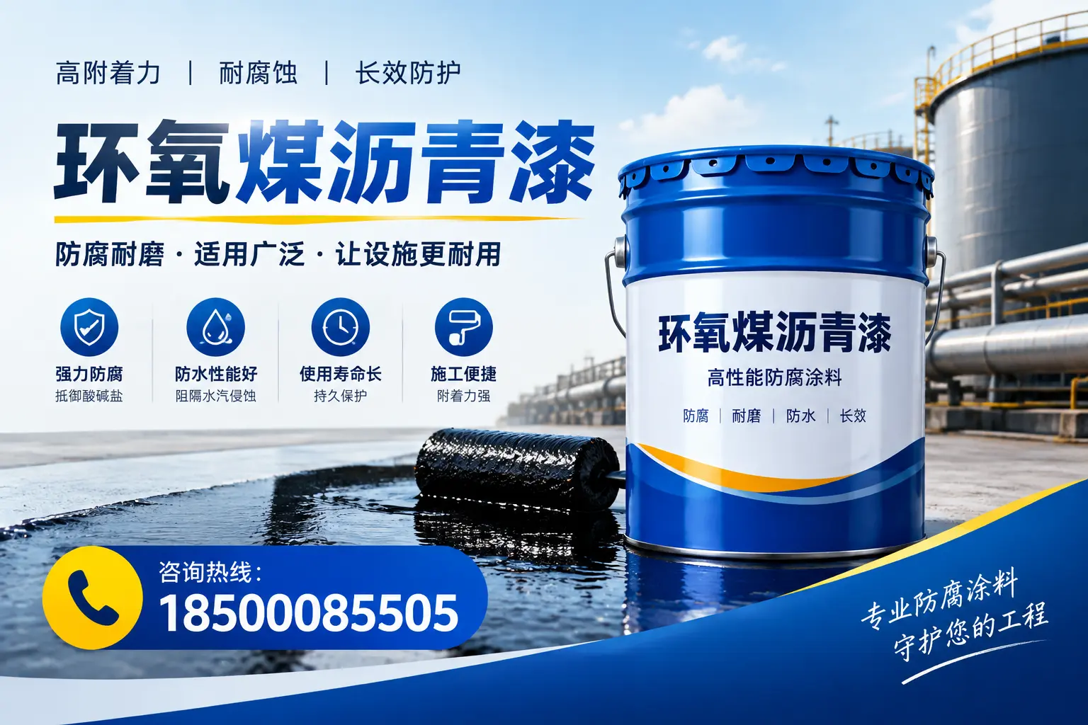 环氧煤沥青漆与其他涂料的对比分析，助力晋中企业决策